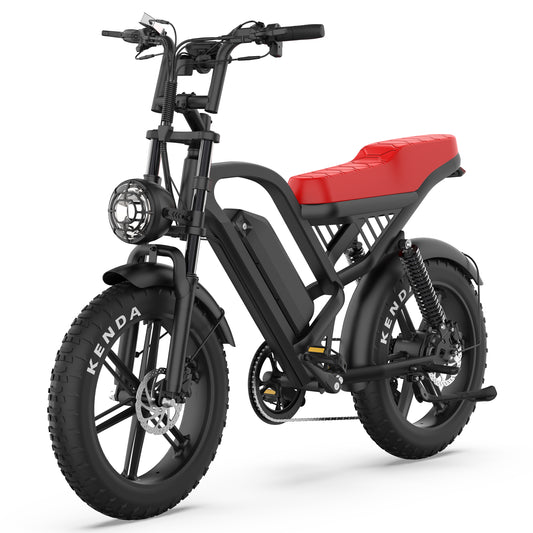 Moydar GT50 1500W Fat-Tire Electric Motorcycle - USA