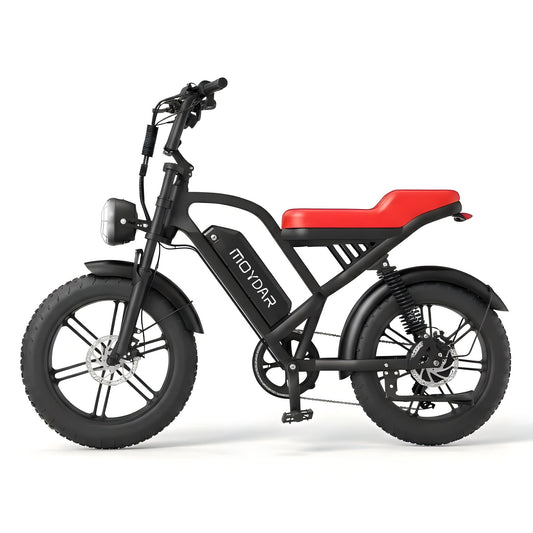 MOYDAR GT50 1500W Fat-Tire Electric Motorcycle - Ships from US