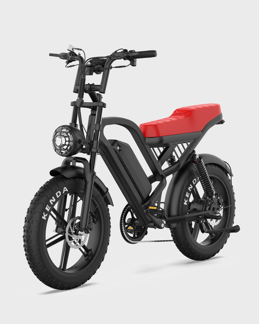 Moydar GT50 1500W Fat-Tire Electric Motorcycle - USA