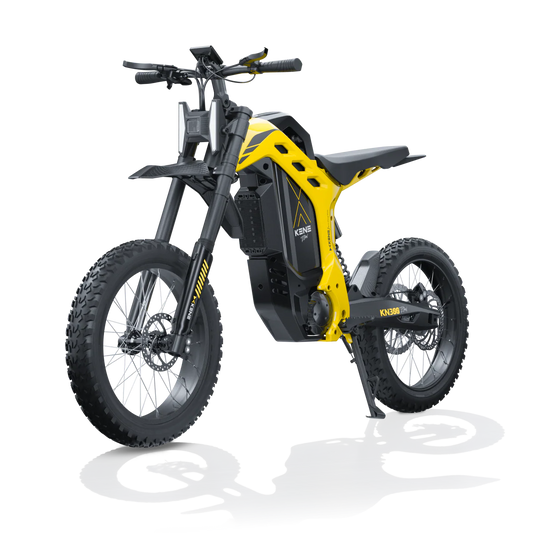 MOYDAR KN300 6000W peak power, 20inch tire 60V 40Ah off-road electric motorcycle, 46mph max speed, 62 miles