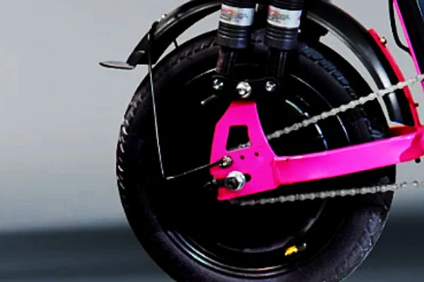 Dynamic Front Wheel with Integrated Lighting