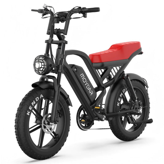 MOYDAR GT50 1500W Fat-Tire Electric Motorcycle - Ships from US